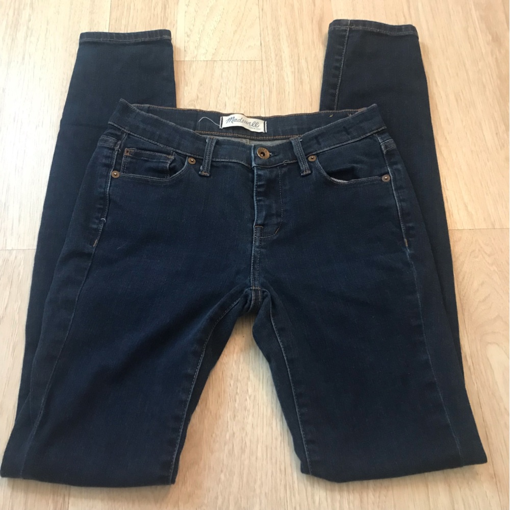 COPY - Madewell Dark Wash Skinny Jeans Womens 25 x 32